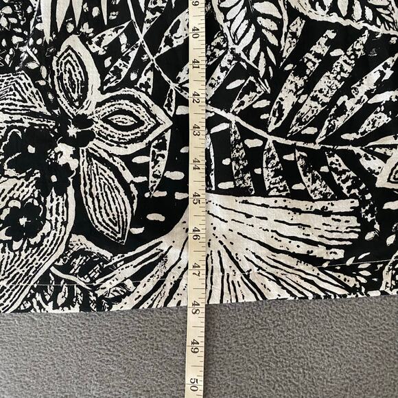 Vtg 80s 90s NOS Two Potato Laguna Beach A Line Midi Dress S Cotton Resort Wear - Picture 14 of 16